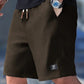 Lässige Herren-Shorts aus Waffelstrick mit Kordelzug