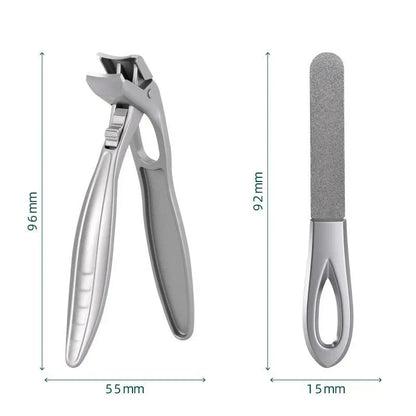 ⏰【NUR FÜR KURZE ZEIT: 50 % SPAREN!】💥Spritzwassergeschützter Nagelknipser aus Edelstahl