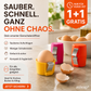 🍳 zeitlich begrenzt /nur für kurze Zeit！！ & Eigelb-Separator – hygienisch, einfach in der Handhabung & vielseitig für rohe und gekochte Eier 🥚