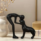 🐕🧑 Mann & Hund Skulptur – 50% RABATT! Einzigartige Figur, warm & liebevoll, perfekt für Büro, Wohnzimmer & Schlafzimmer. 🔥🏠