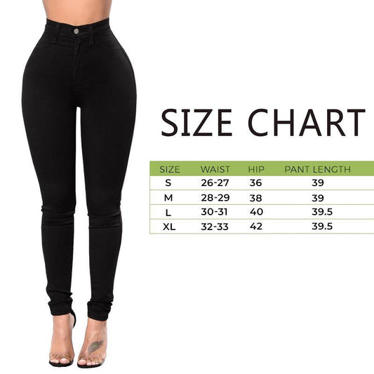 👖Perfektes Geschenk – Damen Stretch-Jeans Slim Fit Bleistifthose
