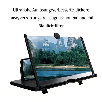 ⏳Zeitlich begrenztes Angebot⏳ Faltbare Smartphone-Bildschirmlupe – optische Vergrößerung ohne Batterie, ABS und Acryl, zwei Größen