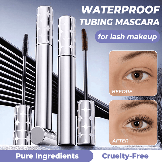 🥳1+1 GRATIS💞50K+ VERKOCHT!👁️✨Mooie wimpers de hele dag, vlekvrij! Waterbestendige fibermascara voor natuurlijke volume💖