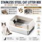 😺💩 50% RABATT! Die Katzentoilette, die schmutzige Böden & schlechte Gerüche beendet – Perfekt für Mehrkatzen-Haushalte. 🛡️💨