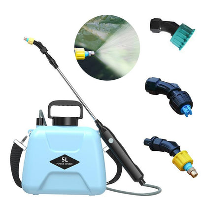 🌱🔋 Wiederaufladbarer Elektrischer Gartensprüher – 3h Sprühzeit, Teleskopstab. 50% RABATT! 🔥