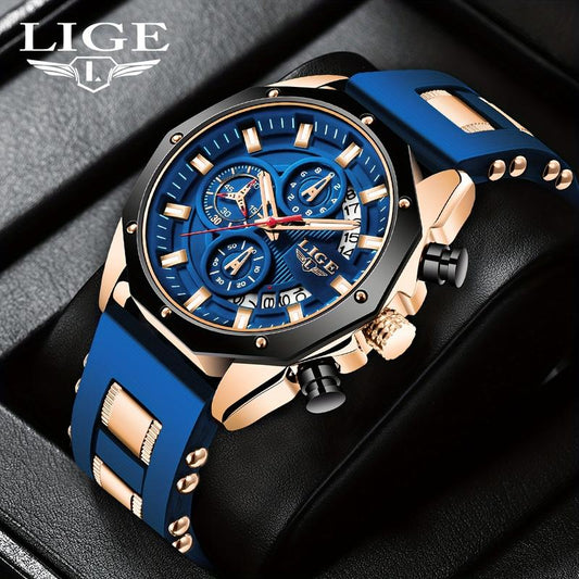 ⏳Zeitlich begrenztes Sonderangebot⏰Herren Sportuhr mit Chronograph, wasserdicht & multifunktional – zuverlässig für Outdoor‑Abenteuer & Alltag✨