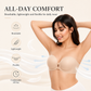 ✨【 Limitiertes Angebot – 50% Rabatt】💕Bügelloser BH mit abnehmbaren Trägern und Rafffunktion
