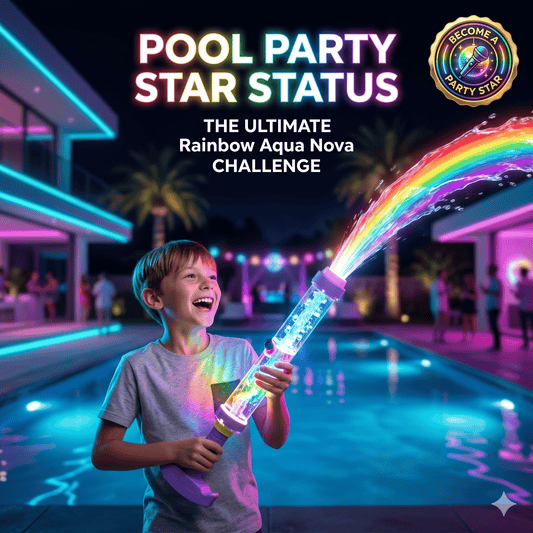 🌈 Heldere regenboog LED-waterpistool | Zomerplezier dat als bij toverslag tot leven komt! ✨