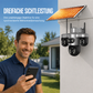 【🛡️ Limitiertes Angebot – 50% Rabatt】– WLAN-Solar-Überwachungskamera mit drei Linsen & drei Ansichten – schwenkbarer PTZ-Kopf, geringer Stromverbrauch – für den Außenbereich ohne Stromanschluss 📡