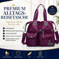 👜 LETZTER TAG 50% RABATT! Premium Alltags- & Reisetasche aus leichtem wasserabweisendem Oxford-Stoff, 3 Tragevarianten & viele Fächer