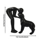 🐕🧑 Mann & Hund Skulptur – 50% RABATT! Einzigartige Figur, warm & liebevoll, perfekt für Büro, Wohnzimmer & Schlafzimmer. 🔥🏠