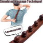 🔥50% Rabatt💥Lymphmassagestab aus Holz