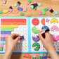 🧩Limitiertes Angebot – 50% RABATT! 🎨 Magnetisches Bruchpuzzle für Kinder – Fördert Feinmotorik, bunt & sicher – Perfekt für spielerisches Lernen zu Hause ✨