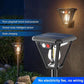 🌞🌱Solar-Wandleuchte mit Bewegungsmelder – Wasserdichte LED-Außenleuchte für Garten & Zaun