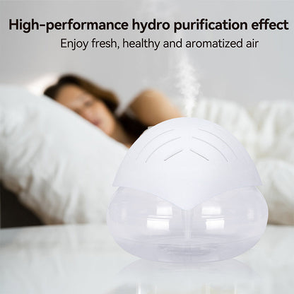 ⏰ Bisher bester Preis – Limitiert! 🌿💨Original-Wasserfilter-Luftreiniger mit Aromatherapie & LED-Nachtlicht – Entfernt Gerüche, Staub & Haustierhaare ✨