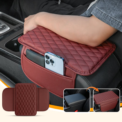 🚗Universelles Armlehnenkissen aus Kunstleder für die Mittelarmlehne im Auto