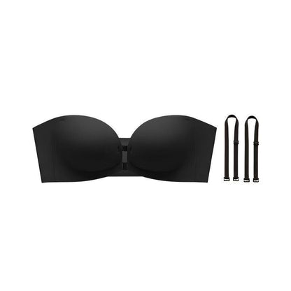 ✨【 Limitiertes Angebot – 50% Rabatt】💕Bügelloser BH mit abnehmbaren Trägern und Rafffunktion