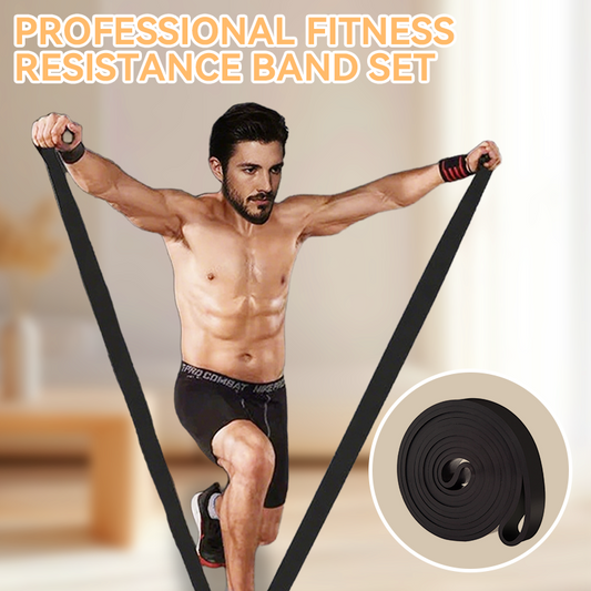 🏋️‍♂️ 50 % RABATT!💪🔥 5-teiliges Fitnessband-Set – 5 Stufen, Anker, Griffe – ideal für Kraft, Yoga & Pilates! 🧘