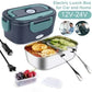 🍱 50% RABATT! 🔥 Tragbare Heiz-Lunchbox mit Edelstahl-Einsatz – Trockene Erwärmung, 12V/220V & doppelte Spannung – Ideal für Auto, Büro & Reisen ⚡