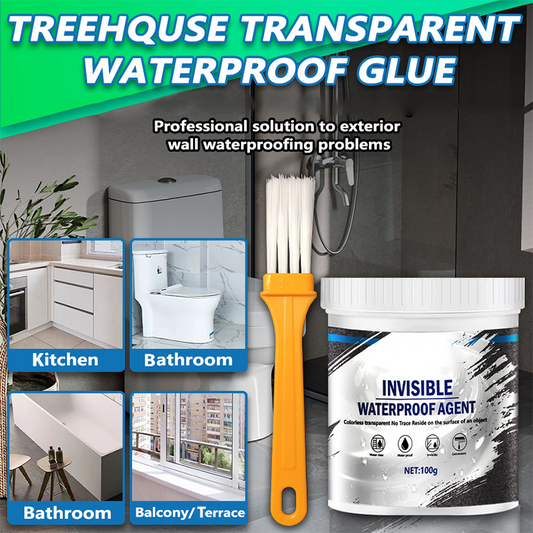 ✨Transparenter Abdichtungs- und Dichtstoff – Für Küche, Bad, Außenwand & Dach, wasserfest & einfach anzuwenden 🏠💦🔧