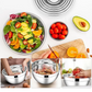 🛍️【 Limitiertes Angebot – 50% Rabatt】🥣 6-teiliges Edelstahl-Schüssel-Set mit Deckel – Spritzschutz, vielseitig & stapelbar – Ideal für Salat, Backen & Aufbewahrung ✨