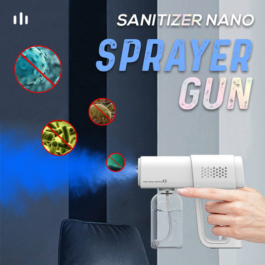 🍃Nano-Sprühpistole für Desinfektionsmittel – 💥380 ml, kabellos & ultrafeiner Nebel für Zuhause, Büro & Garten!