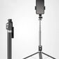⏳Zeitlich begrenztes Angebot⏳ Bluetooth-Selfie-Stick mit Stativ und Fernbedienung – bis 167 cm, mit zwei, einem oder ohne Aufhelllicht