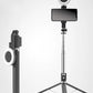 ⏳Zeitlich begrenztes Angebot⏳ Bluetooth-Selfie-Stick mit Stativ und Fernbedienung – bis 167 cm, mit zwei, einem oder ohne Aufhelllicht