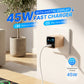 🔌【Zeitlich begrenztes Angebot – 50% Rabatt】⚡ 45W USB-C-Netzteil „SafeCharge Smart“ – Kompatibel mit iPhone & iPhone Pro Max (Fast Charge) – Sicher, intelligent & leistungsstark