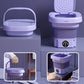 🧺✨ Mini-Falt-Waschmaschine – 8 L Kapazität, 3 Geschwindigkeiten, waschen + schleudern – platzsparend & tragbar. 🏠