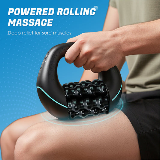 🧘‍♀️💆‍♂️【LIMITIERTES ANGEBOT –  50% RABATT!】Silikon-Faszienroller – Massagegerät für Beine & Körper | Löst Verspannungen & Muskelkater
