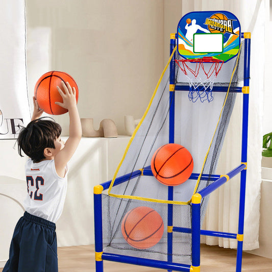 ⏰49% OFF NOW!⛹️Kids' Indoor Basketball Arcade Game with 4 Balls🏀