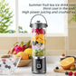 🌀【Limitiertes Angebot – 50% Rabatt】🥤 Kabelloser Smoothie-Maker – 10 Klingen, USB-C, 600 ml – perfekte Smoothies & Shakes – überall & sofort! ⚡