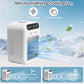 🌞Fris De Lente In Met 50% Korting!❄️Mini Aircooler & Luchtbevochtiger (USB) | Draagbare Luchtkoeler voor Slaapkamer & Bureau | Compact en Stil