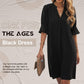 【🔥Bestseller 2026-Nur für kurze Zeit- 50 % Rabatt】✨Mode V-neck cotton and linen slim dress-😍Zeige deine perfekte Figur