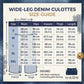 🥳ZOMER-UITVERKOOP🥳💞MEER DAN 50.000 VERKOCHT!💥54% KORTING! 🔥Damesjeans met wijde pijpen en korte lengte, zonder rits