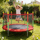 🔥1,4 m großes Kindertrampolin mit Sicherheitsnetz