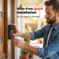 🚪📺50% RABATT! Intelligente Video-Türklingel mit 4,3-Zoll-Display – WLAN, Nachtsicht & Zwei-Wege-Audio für maximale Sicherheit ✨