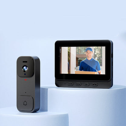 🚪📺50% RABATT! Intelligente Video-Türklingel mit 4,3-Zoll-Display – WLAN, Nachtsicht & Zwei-Wege-Audio für maximale Sicherheit ✨