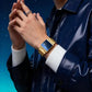 【⌚Historisch niedrigster Preis –  50% RABATT!】 💼 Herren-Quarzarmbanduhr im quadratischen Design – Edelstahlband, wasserdicht & modern – Ideal für Alltag & Business ✨