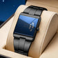 【⌚Historisch niedrigster Preis –  50% RABATT!】 💼 Herren-Quarzarmbanduhr im quadratischen Design – Edelstahlband, wasserdicht & modern – Ideal für Alltag & Business ✨