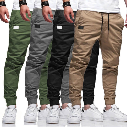 Heren Casual Joggingbroek met Trekkoord en Elastische Taille