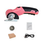✂️ 50% RABATT! 🧵 Wiederaufladbares tragbares Set mit Elektroschere – Kabellos, leistungsstark & vielseitig – Ideal für Stoffe, Nähen & DIY-Projekte