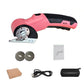 ✂️ 50% RABATT! 🧵 Wiederaufladbares tragbares Set mit Elektroschere – Kabellos, leistungsstark & vielseitig – Ideal für Stoffe, Nähen & DIY-Projekte