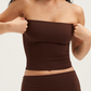 🎁Weiches trägerloses Bandeau-Top in Unifarbe für Damen
