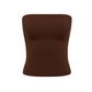 🎁Weiches trägerloses Bandeau-Top in Unifarbe für Damen