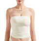 🎁Weiches trägerloses Bandeau-Top in Unifarbe für Damen