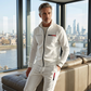 🧥 TIJDELIJKE AANBIEDING: 50% KORTING! ✨ Heren bedrukte zip-jack en broek set – Compleet, zacht, casual 🎨