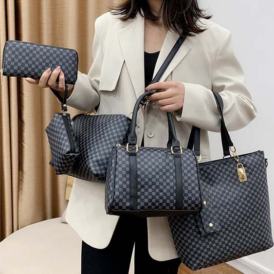 6-delige dames mode handtassenset