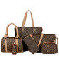 6-delige dames mode handtassenset